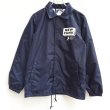 画像2: 【CRACKLIMB】 FLY UP NYLON JACKET (NAVY) (2)