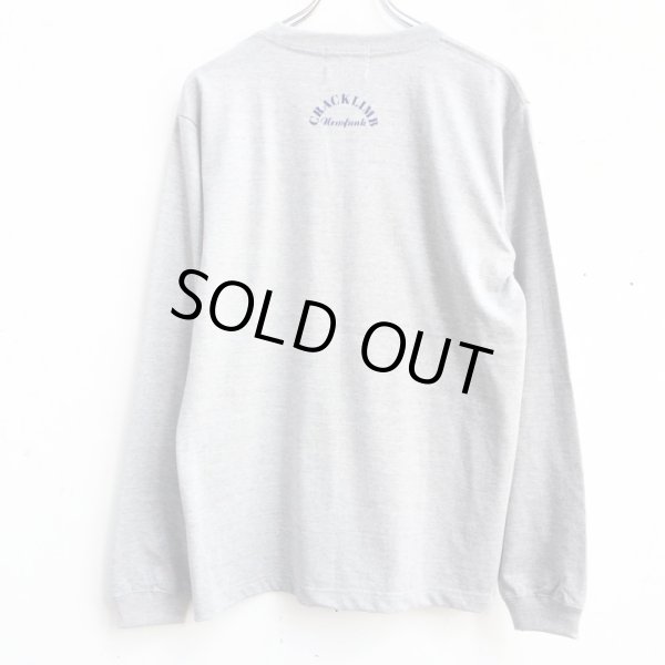 画像2: 【CRACKLIMB】 ILL MIND LONG TEE (GRAY)  (2)
