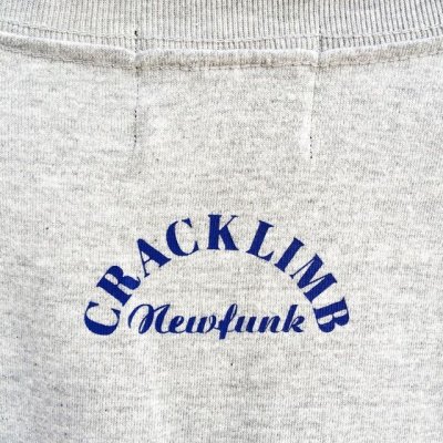 画像2: 【CRACKLIMB】 ILL MIND LONG TEE (GRAY) 