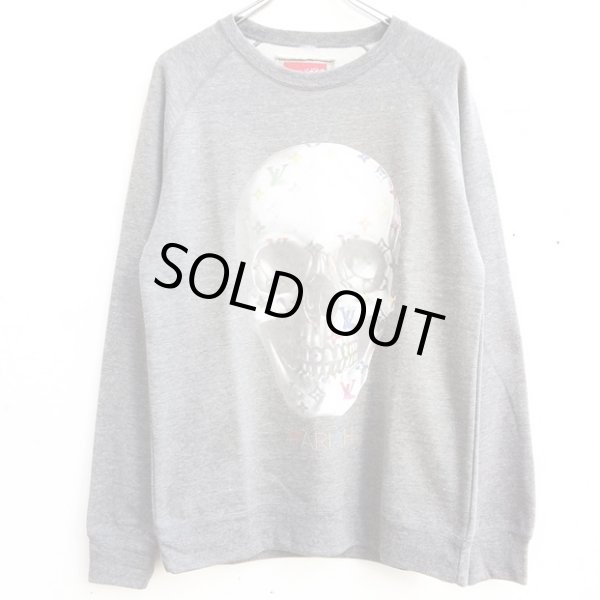 画像1: 【SQUARE】 LV SKULL CREW NECK SWEAT (GRAY) (1)