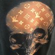 画像4: 【SQUARE】 LV SKULL CREW NECK SWEAT (BLACK) (4)