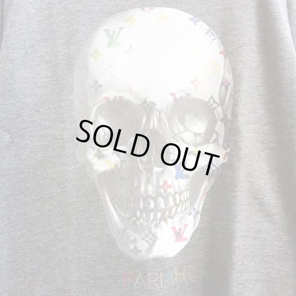 画像3: 【SQUARE】 LV SKULL CREW NECK SWEAT (GRAY) (3)