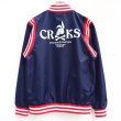 画像2: 【CROOKS&CASTLES】 THE PLAYER STADIUM JACKET (NAVY) (2)
