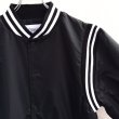 画像3: 【CROOKS&CASTLES】 THE PLAYER STADIUM JACKET (BLACK) (3)