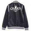 画像2: 【CROOKS&CASTLES】 THE PLAYER STADIUM JACKET (BLACK) (2)