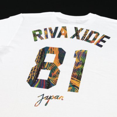 画像1: 【RIVAXIDE】 RIVAXIDE JAPAN 81 'thread' T-shirt