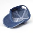 画像3: 【RIVAXIDE】 RIVAXIDE 'CONVEX LOGO' DENIM CAP (LIGHT INDIGO) (3)