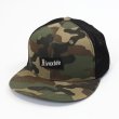 画像1: 【RIVAXIDE】 RIVAXIDE 'CONVEX LOGO’ CAMO MESH SNAPBACK (1)