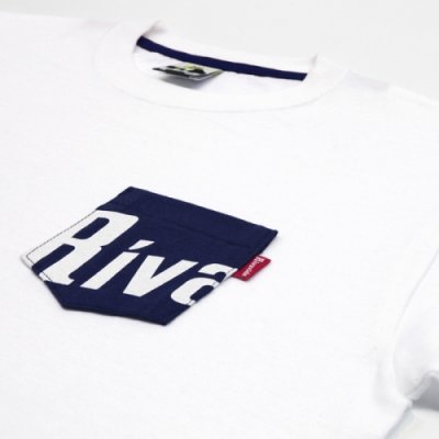 画像2: 【RIVAXIDE】 RIVAXIDE 'LOGO Pocket' T-shirt (WHITE)