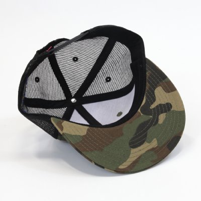 画像3: 【RIVAXIDE】 RIVAXIDE 'CONVEX LOGO’ CAMO MESH SNAPBACK