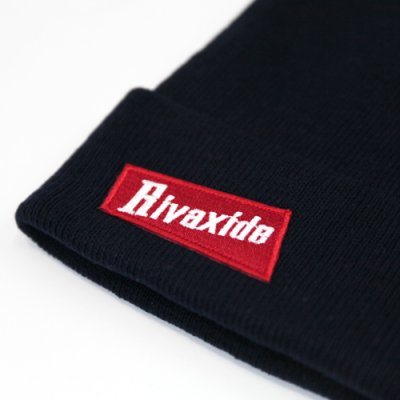 画像1: 【RIVAXIDE】 RIVAXIDE 'CONVEX LOGO' Knit Cap