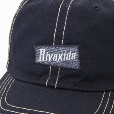 画像1: 【RIVAXIDE】 RIVAXIDE 'CONVEX LOGO' STITCH CAP
