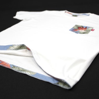 画像2: 【RIVAXIDE】 RIVAXIDE 'Strelitzia Pocket' T-shirt (WHITE)