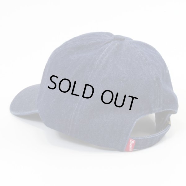 画像2: 【RIVAXIDE】 RIVAXIDE 'CONVEX LOGO' DENIM CAP (INDIGO) (2)