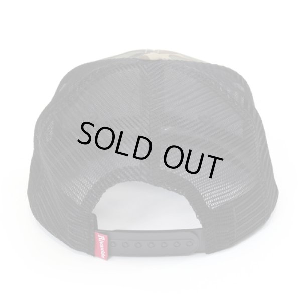 画像3: 【RIVAXIDE】 RIVAXIDE 'CONVEX LOGO’ CAMO MESH SNAPBACK (3)