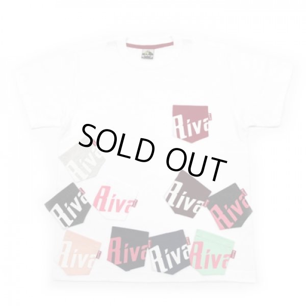 画像1: 【RIVAXIDE】 RIVAXIDE 'LOGO Pocket' T-shirt (WHITE) (1)