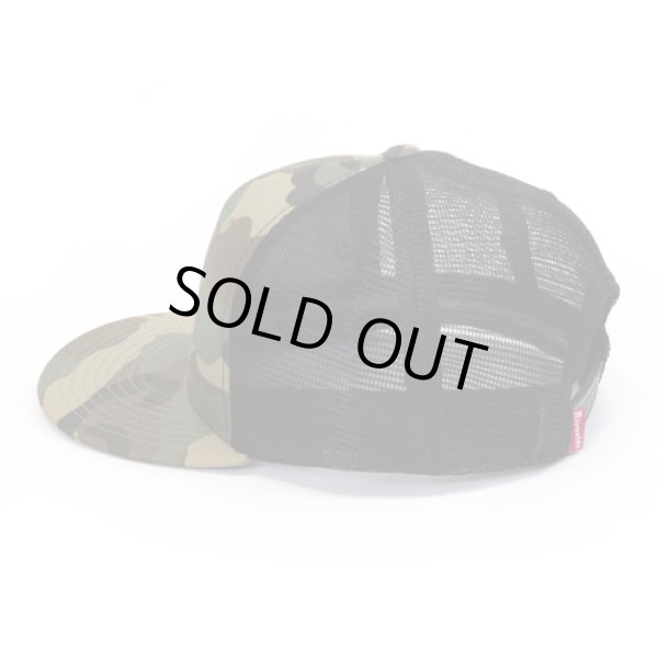 画像2: 【RIVAXIDE】 RIVAXIDE 'CONVEX LOGO’ CAMO MESH SNAPBACK (2)