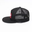 画像2: 【RIVAXIDE】 RIVAXIDE 'CONVEX XX LOGO' MESH SNAPBACK (2)