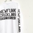 画像6: 【CRACKLIMB】 C.M.N.D LONG TEE (WHITE) (6)