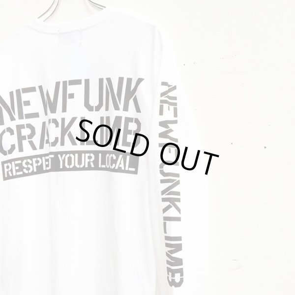 画像6: 【CRACKLIMB】 C.M.N.D LONG TEE (WHITE) (6)