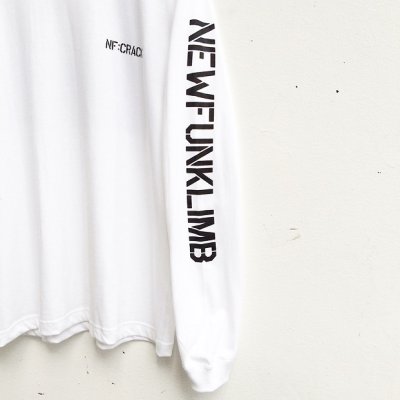 画像1: 【CRACKLIMB】 C.M.N.D LONG TEE (WHITE)