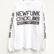 画像2: 【CRACKLIMB】 C.M.N.D LONG TEE (WHITE) (2)