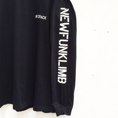 画像1: 【CRACKLIMB】 C.M.N.D LONG TEE (BLACK)