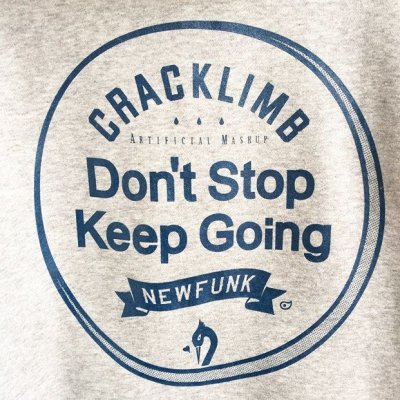 画像3: 【CRACKLIMB】 Don't Stop Keep Going ZIP PARKA