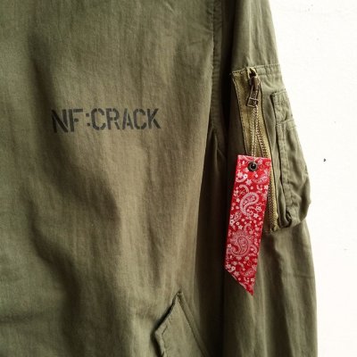 画像2: 【CRACKLIMB】 C.M.N.D LIGHT MA-1 (OLIVE)