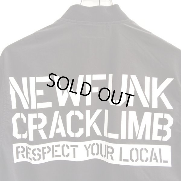 画像4: 【CRACKLIMB】 C.M.N.D LIGHT MA-1 (BLACK) (4)