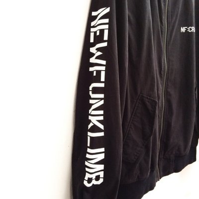 画像1: 【CRACKLIMB】 C.M.N.D LIGHT MA-1 (BLACK)
