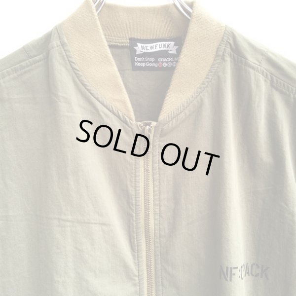 画像3: 【CRACKLIMB】 C.M.N.D LIGHT MA-1 (OLIVE) (3)