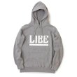 画像2: 【LIBE BRAND】 QP BIG LOGO PARKER (GRAY) (2)