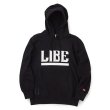 画像1: 【LIBE BRAND】 QP BIG LOGO PARKER (BLACK) (1)