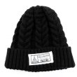 画像1:  【SQUARE】 CABLE KNIT CAP (1)