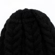 画像3:  【SQUARE】 CABLE KNIT CAP (3)