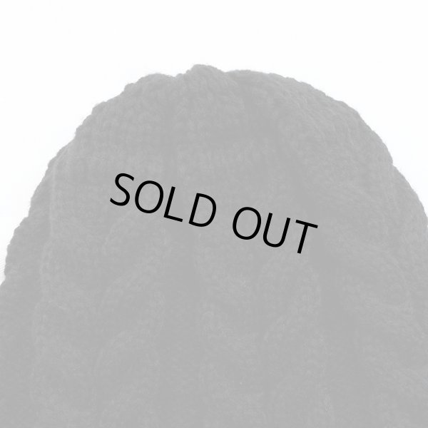 画像3:  【SQUARE】 CABLE KNIT CAP (3)