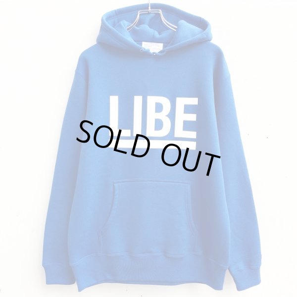 画像1: 【LIBE BRAND】 BIG LOGO PARKA (BLUE) (1)