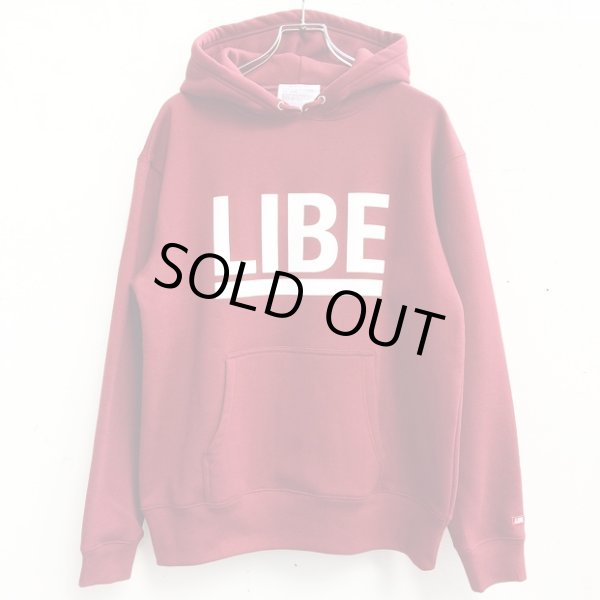 画像1: 【LIBE BRAND】 BIG LOGO PARKA (WINE) (1)