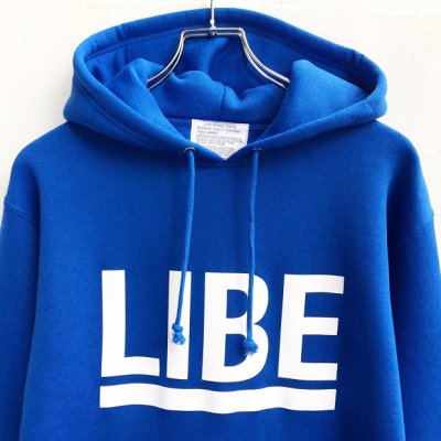 画像2: 【LIBE BRAND】 BIG LOGO PARKA (BLUE)