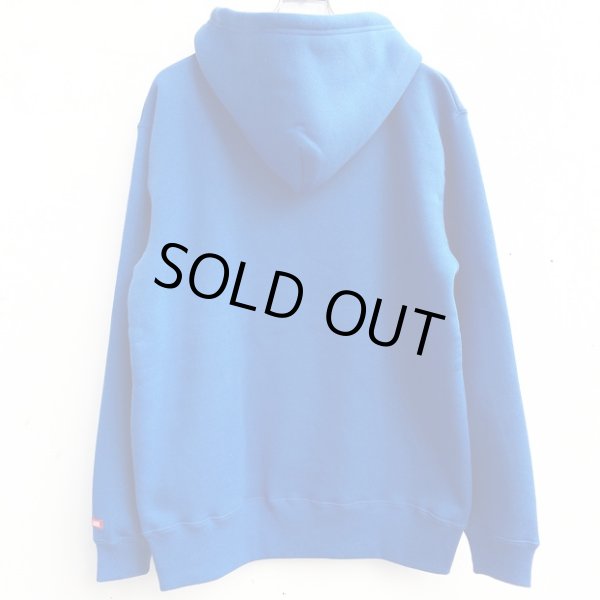 画像2: 【LIBE BRAND】 BIG LOGO PARKA (BLUE) (2)