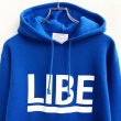 画像3: 【LIBE BRAND】 BIG LOGO PARKA (BLUE) (3)