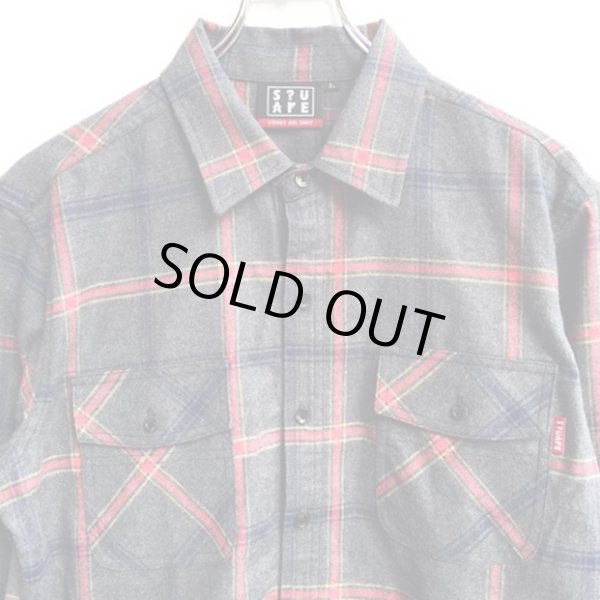 画像7: ＊SALE＊【SQUARE】 PRINT CHECK SHIRTS (7)