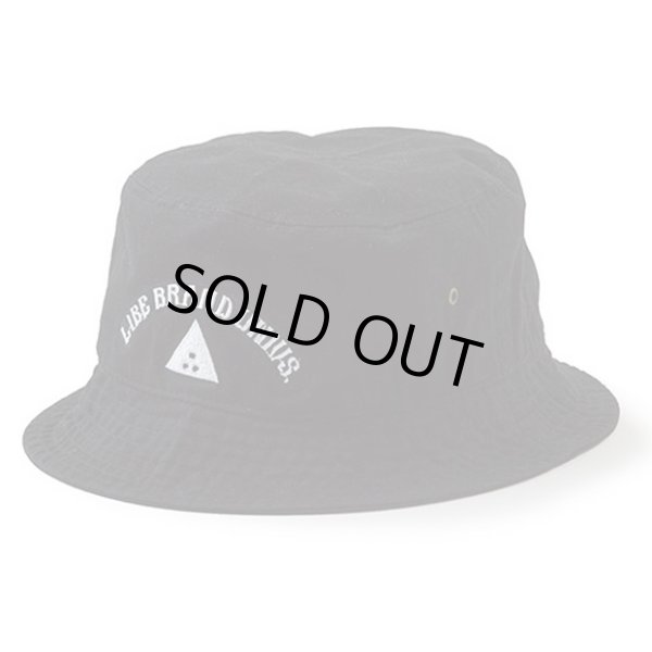 画像1: 【LIBE BRAND】 QP COTTON BUCKET HAT (BLACK) (1)