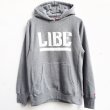 画像1: 【LIBE BRAND】 QP BIG LOGO PARKER (GRAY) (1)