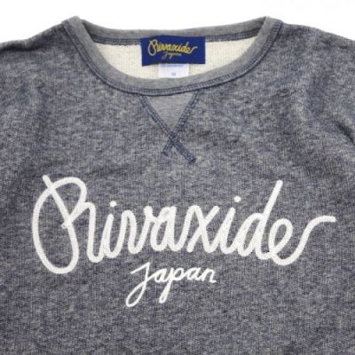 画像1: 【RIVAXIDE】 RIVAXIDE JAPAN 'chain stitch' Crewneck Sweat