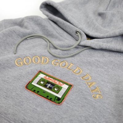 画像1: 【RIVAXIDE】 RIVAXIDE 'GOOD GOLD DAYS' Pull Parka (GRAY)