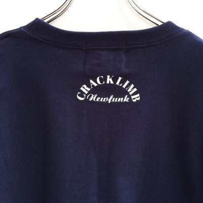 画像2: 【CRACKLIMB】 HAL LONG TEE (NAVY)