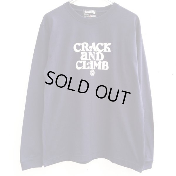 画像1: 【CRACKLIMB】 HAL LONG TEE (NAVY) (1)