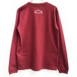 画像2: 【CRACKLIMB】 HAL LONG TEE (WINE) (2)